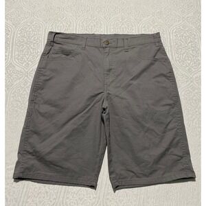 Genuine Dickies Mens Gray Ripstop Carpenter Shorts Size 34 Workwear P403851